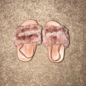 BEBE slide sandals for kids